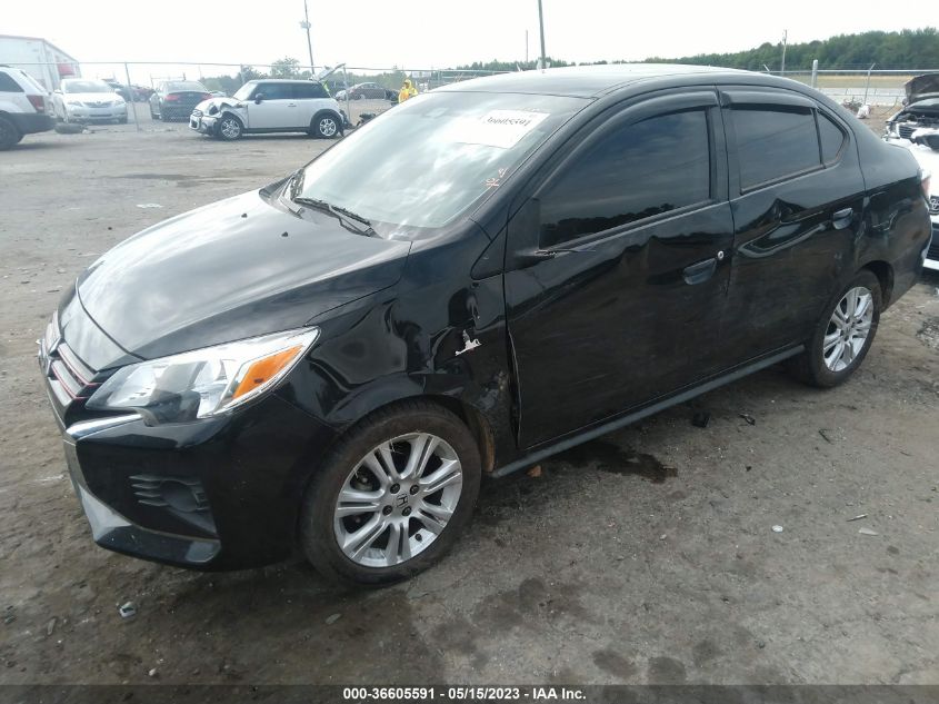 2022 MITSUBISHI MIRAGE G4 ES/LE/BLACK EDITION - ML32FUFJ7NHF06633