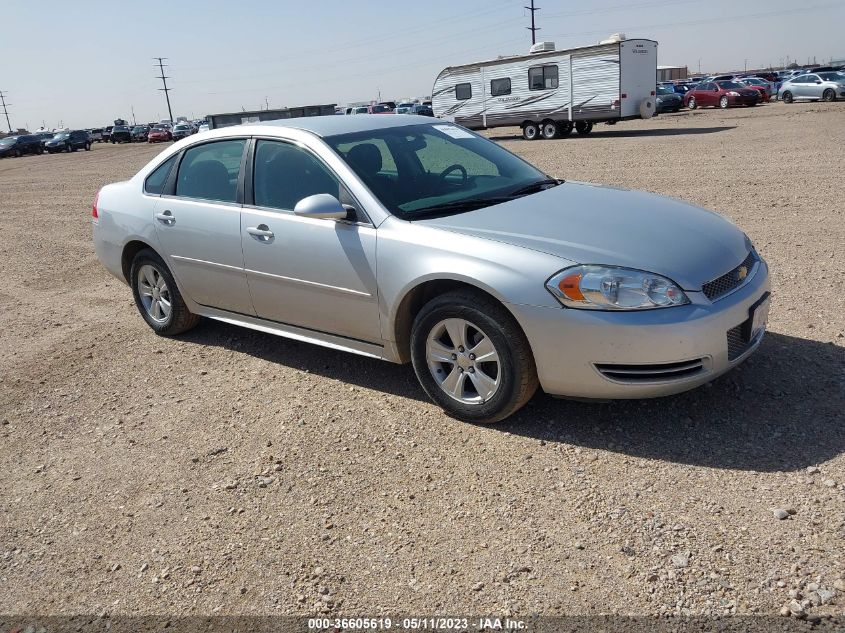 2016 CHEVROLET IMPALA LIMITED LS - 2G1WA5E33G1101323