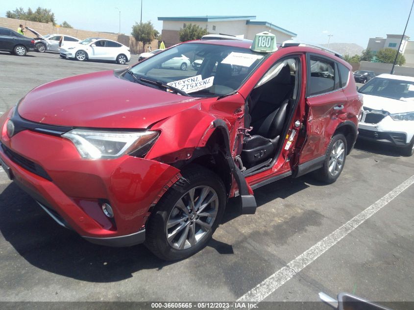 2016 TOYOTA RAV4 LIMITED - JTMYFREV9GJ061071