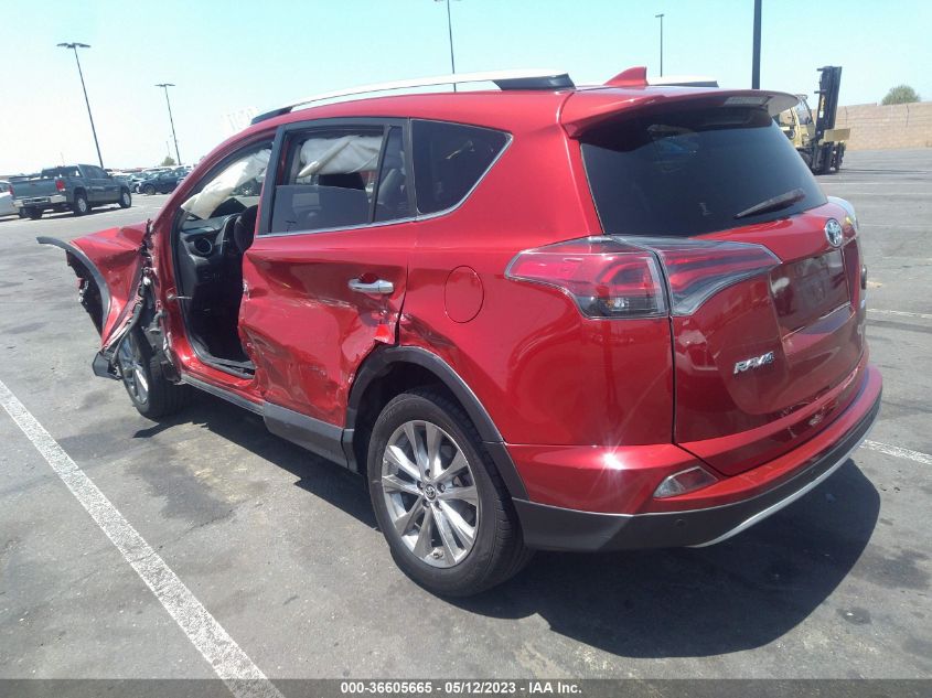 2016 TOYOTA RAV4 LIMITED - JTMYFREV9GJ061071
