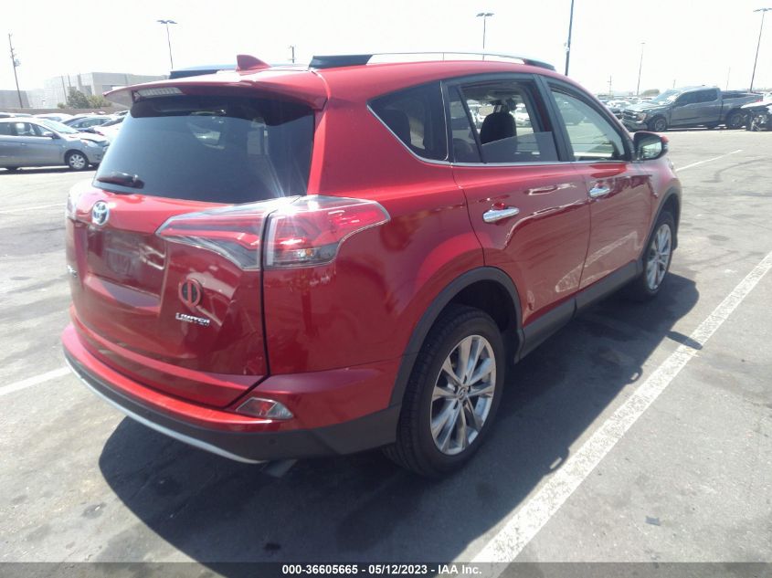2016 TOYOTA RAV4 LIMITED - JTMYFREV9GJ061071