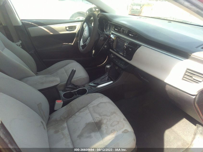 2014 TOYOTA COROLLA L/LE/S/S PLUS/LE PLUS - 5YFBURHE1EP157812