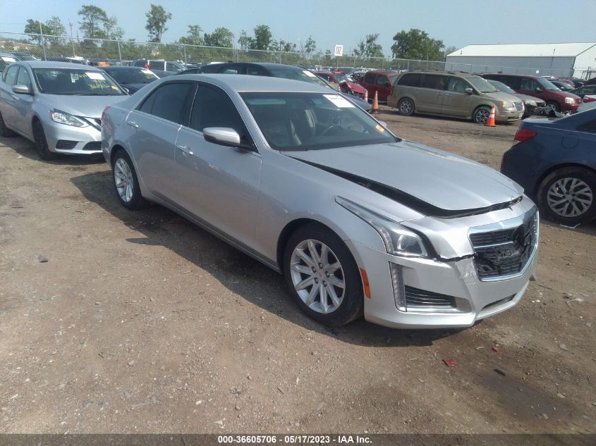 2014 CADILLAC CTS SEDAN RWD - 1G6AP5SXXE0141658