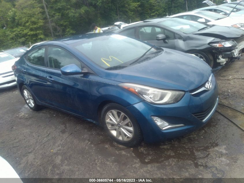 2015 HYUNDAI ELANTRA SE - KMHDH4AE0FU358496