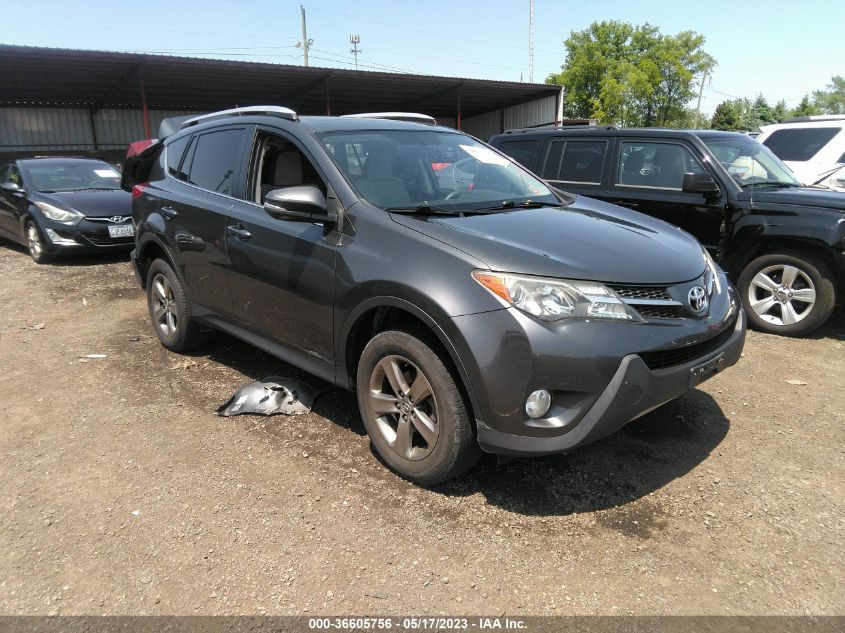 2015 TOYOTA RAV4 XLE - JTMRFREVXFD124504