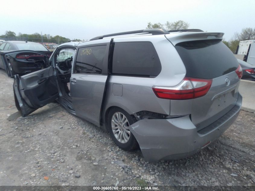 2016 TOYOTA SIENNA XLE/XLE AAS/LTD - 5TDYK3DC6GS715570