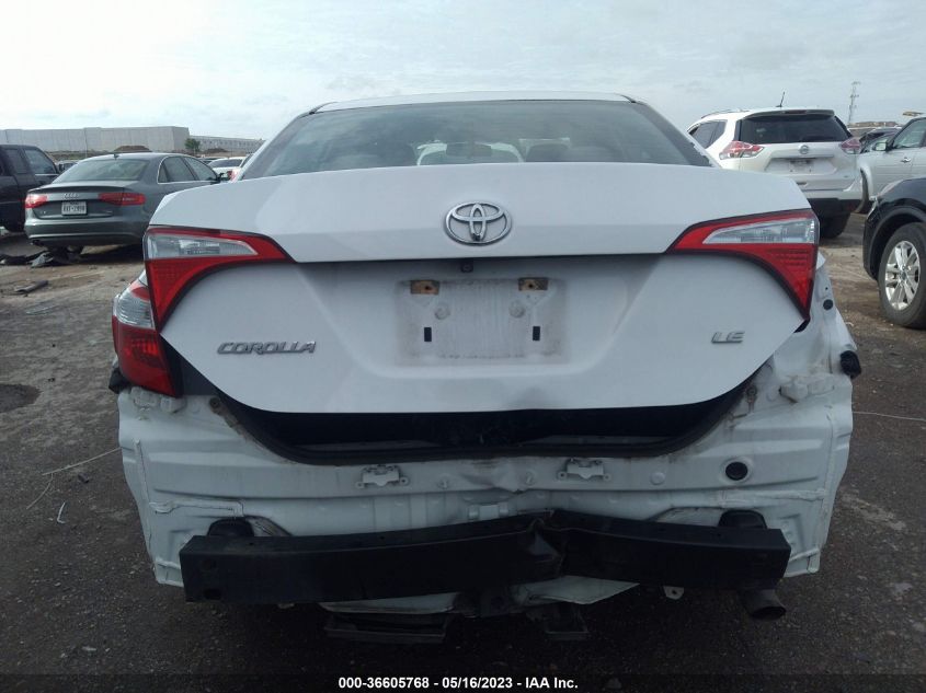 2016 TOYOTA COROLLA LE - 5YFBURHE2GP475909