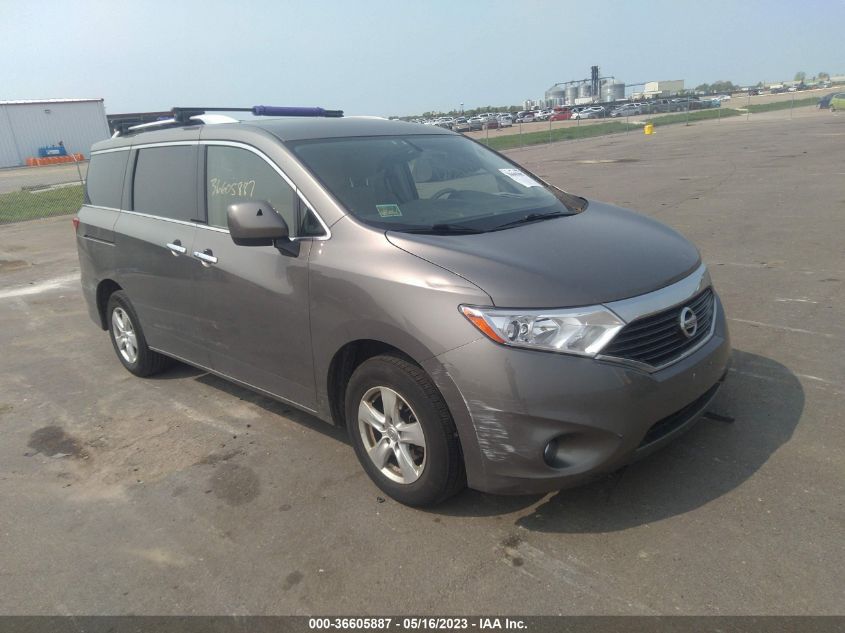 2017 NISSAN QUEST SV - JN8AE2KP7H9169231