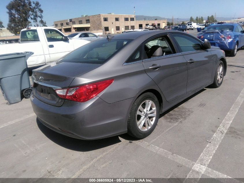 2013 HYUNDAI SONATA GLS PZEV - 5NPEB4AC0DH715840