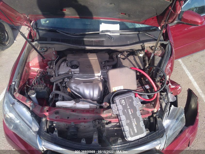 2017 TOYOTA CAMRY SE - 4T1BF1FK1HU775025