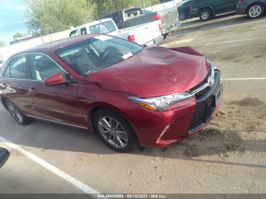 2017 TOYOTA CAMRY SE - 4T1BF1FK1HU775025