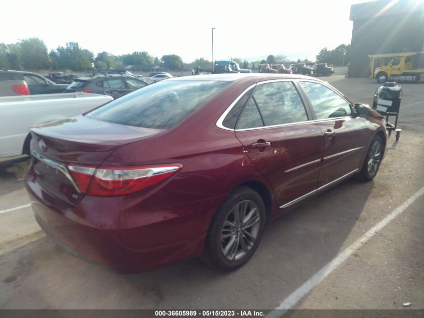 2017 TOYOTA CAMRY SE - 4T1BF1FK1HU775025