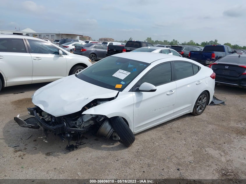 VIN 5NPD84LFXJH315958 2018 HYUNDAI ELANTRA SEL