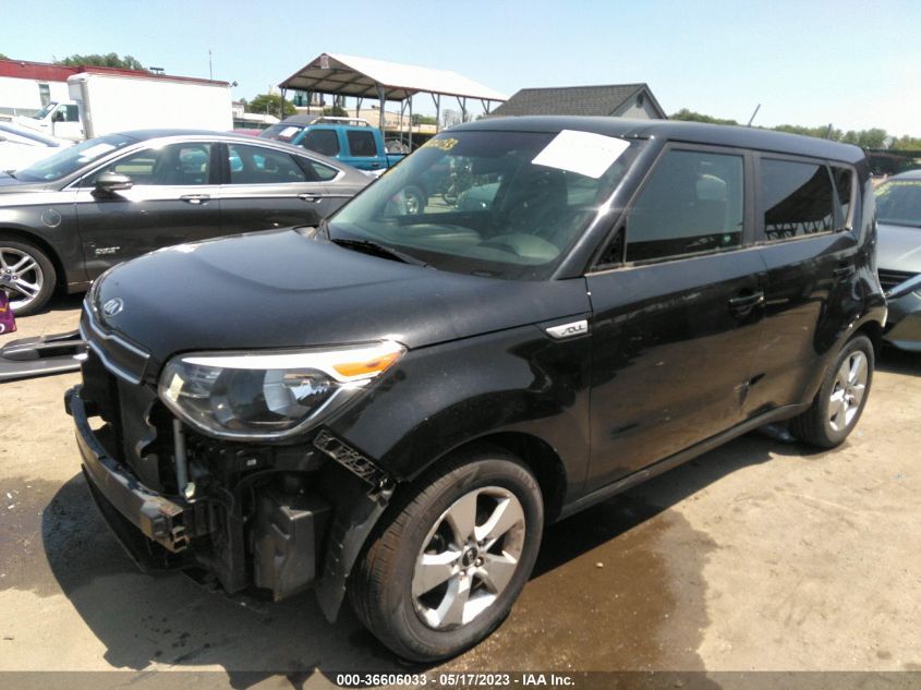 2017 KIA SOUL BASE - KNDJN2A29H7501182