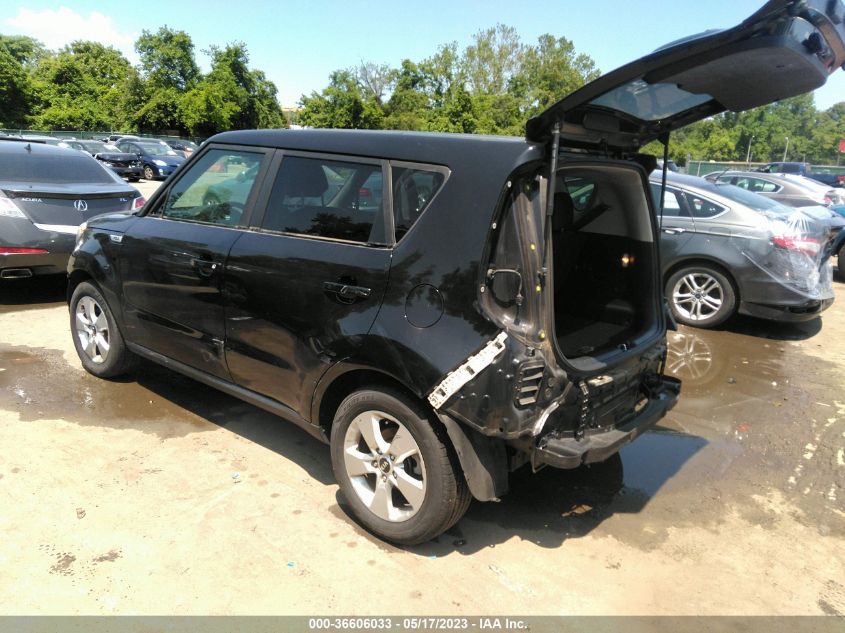 2017 KIA SOUL BASE - KNDJN2A29H7501182