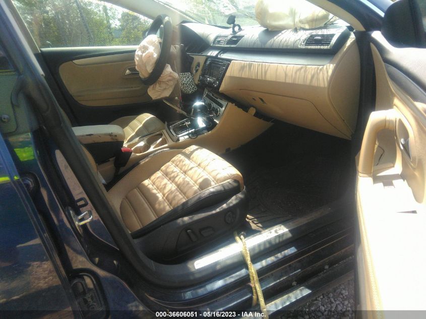 2013 VOLKSWAGEN CC SPORT PLUS - WVWBP7ANXDE501087