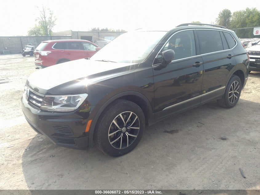 VIN 3VV3B7AX7MM101665 2021 VOLKSWAGEN TIGUAN SE/SE R-LINE BLACK/SEL