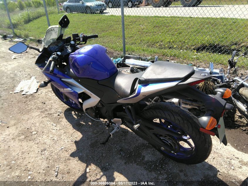 2017 YAMAHA YZFR3 MH3RH06Y1HK017162