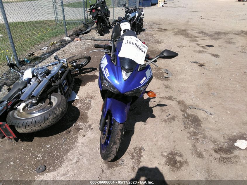 2017 YAMAHA YZFR3 MH3RH06Y1HK017162