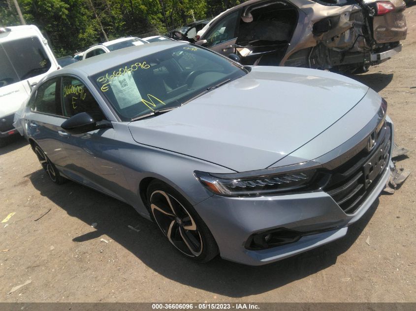 2022 HONDA ACCORD SEDAN SPORT - 1HGCV1F30NA066346