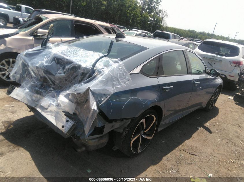 2022 HONDA ACCORD SEDAN SPORT - 1HGCV1F30NA066346