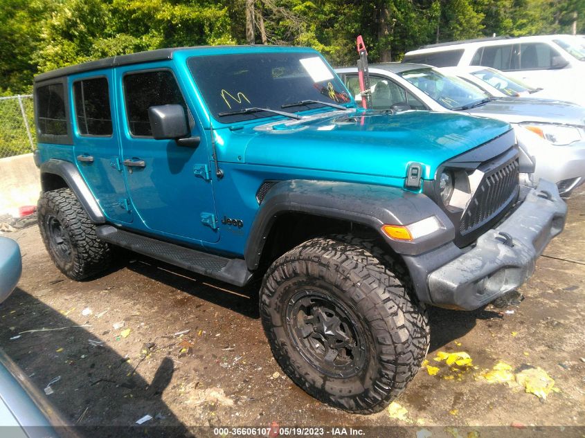 2019 JEEP WRANGLER UNLIMITED SPORT S - 1C4HJXDG3KW602357