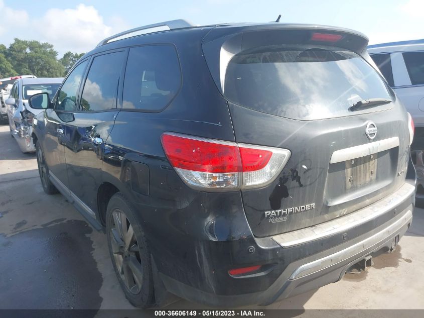 2014 NISSAN PATHFINDER S/SV/SL/PLATINUM - 005N1AR2MN8EC7303