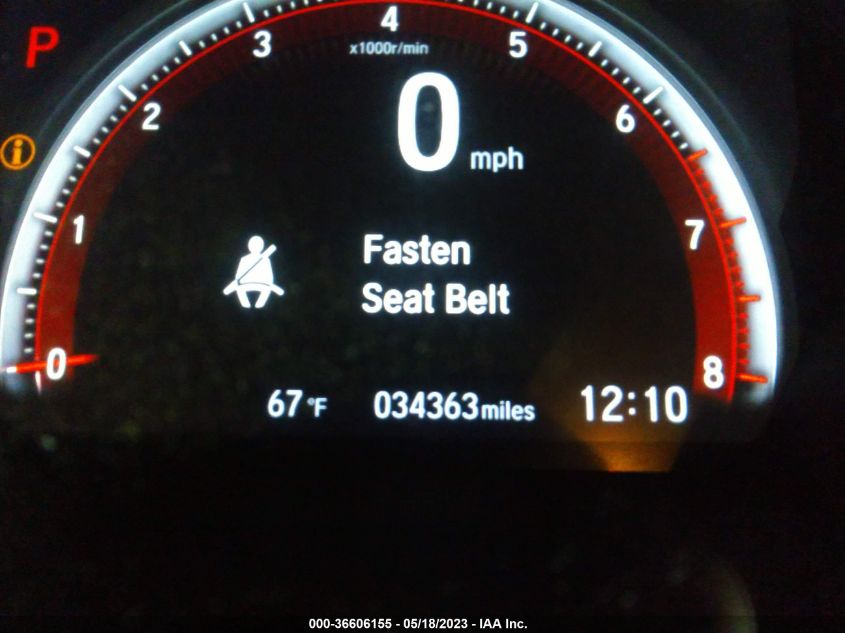 2021 HONDA CIVIC HATCHBACK SPORT - SHHFK7H46MU219250