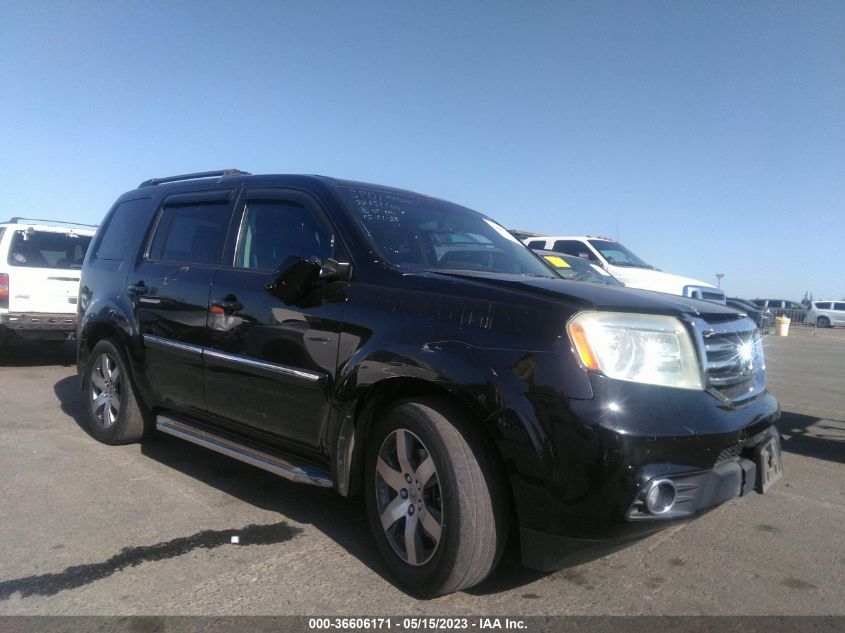 2015 HONDA PILOT TOURING - 5FNYF3H92FB012702