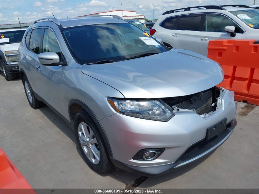 2016 NISSAN ROGUE SV - KNMAT2MT6GP719346