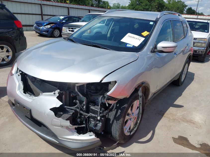 2016 NISSAN ROGUE SV - KNMAT2MT6GP719346