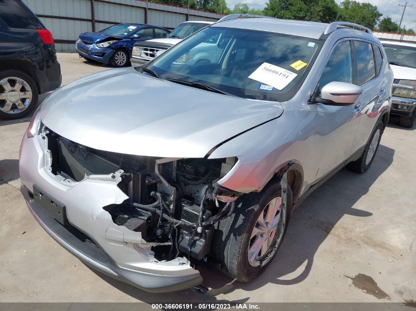 2016 NISSAN ROGUE SV - KNMAT2MT6GP719346