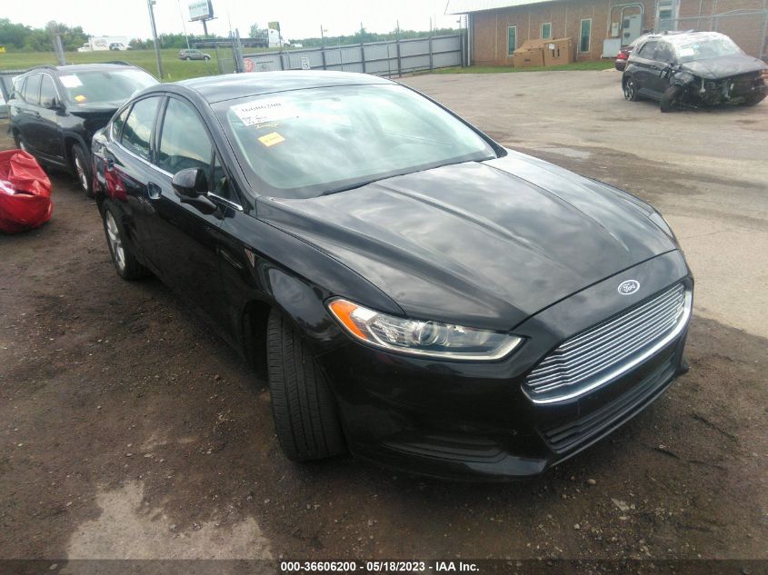 2014 FORD FUSION SE - 1FA6P0H77E5358302