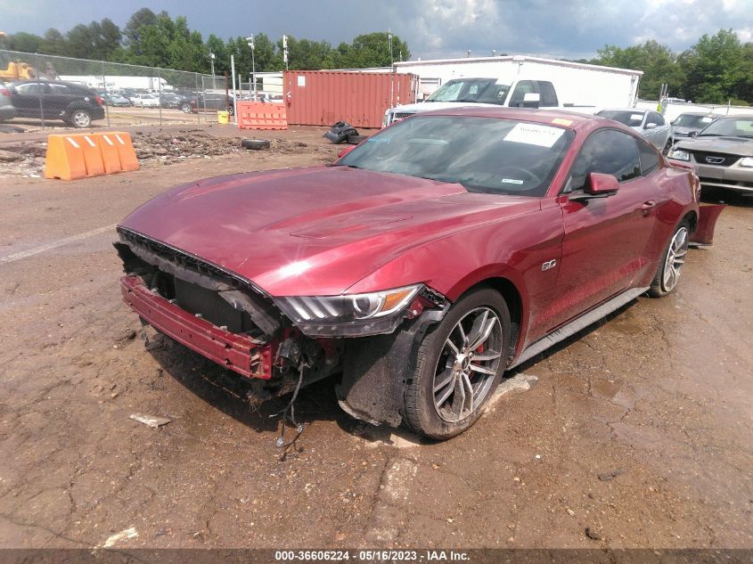 2017 FORD MUSTANG GT - 1FA6P8CF2H5278858