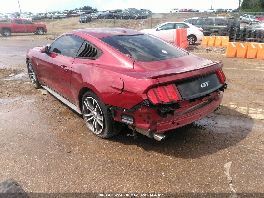 2017 FORD MUSTANG GT - 1FA6P8CF2H5278858