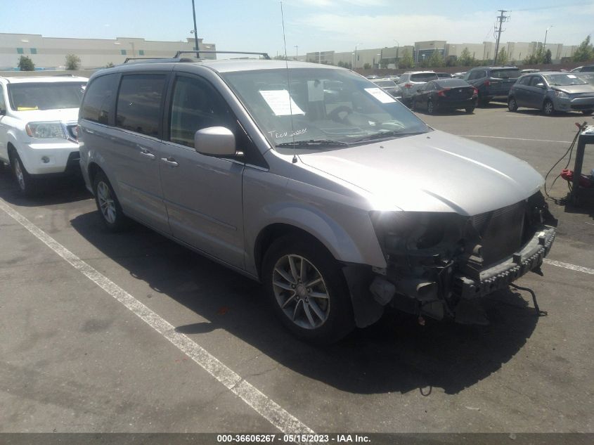 2015 DODGE GRAND CARAVAN SXT PLUS - 2C4RDGCG4FR660750