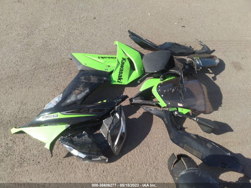 2013 KAWASAKI ZX636 E JKBZXJE1XDA005934