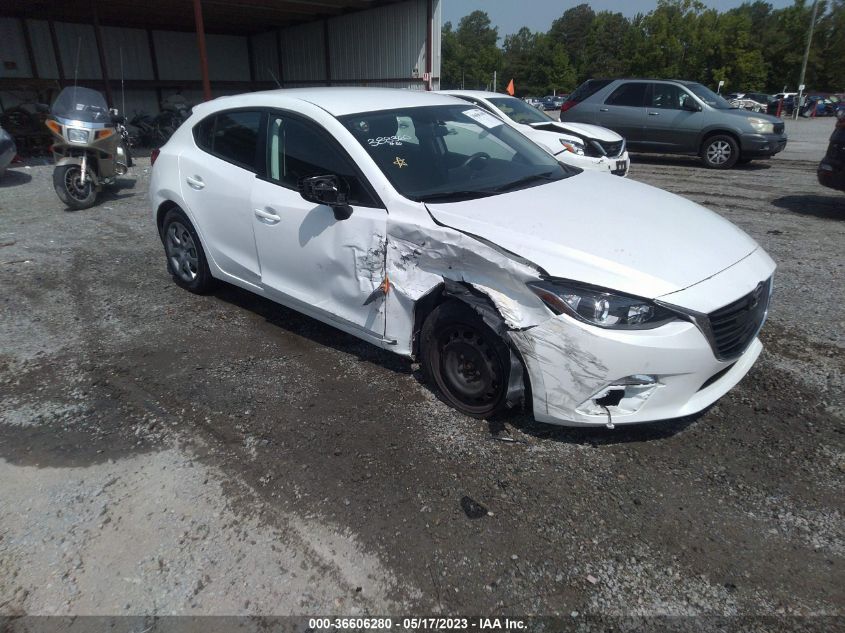 2016 MAZDA MAZDA3 I SPORT - 3MZBM1J78GM319939