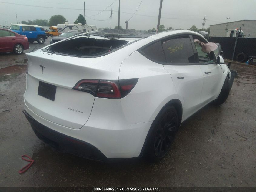 7SAYGDEE7PA026133 Tesla Model Y LONG RANGE 4