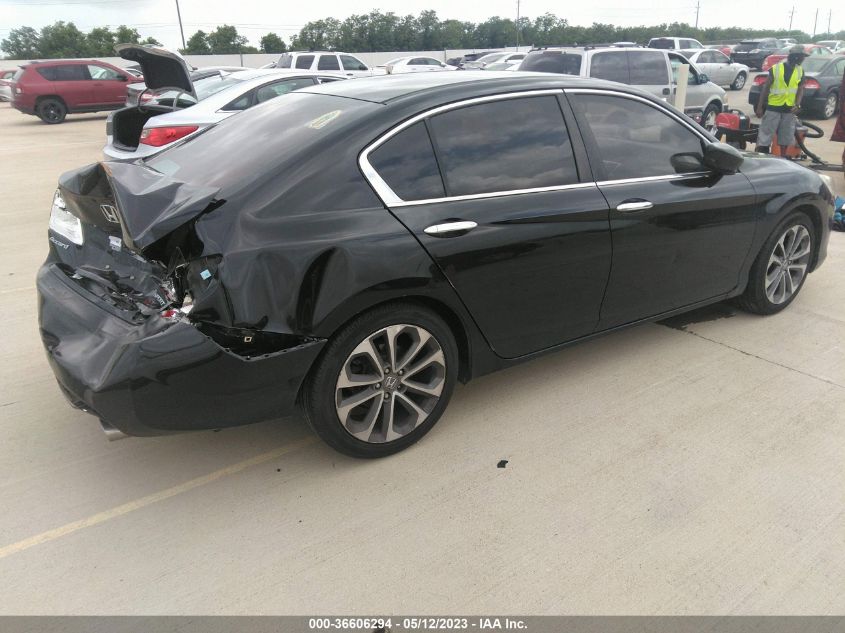2015 HONDA ACCORD SEDAN SPORT - 1HGCR2F52FA058343
