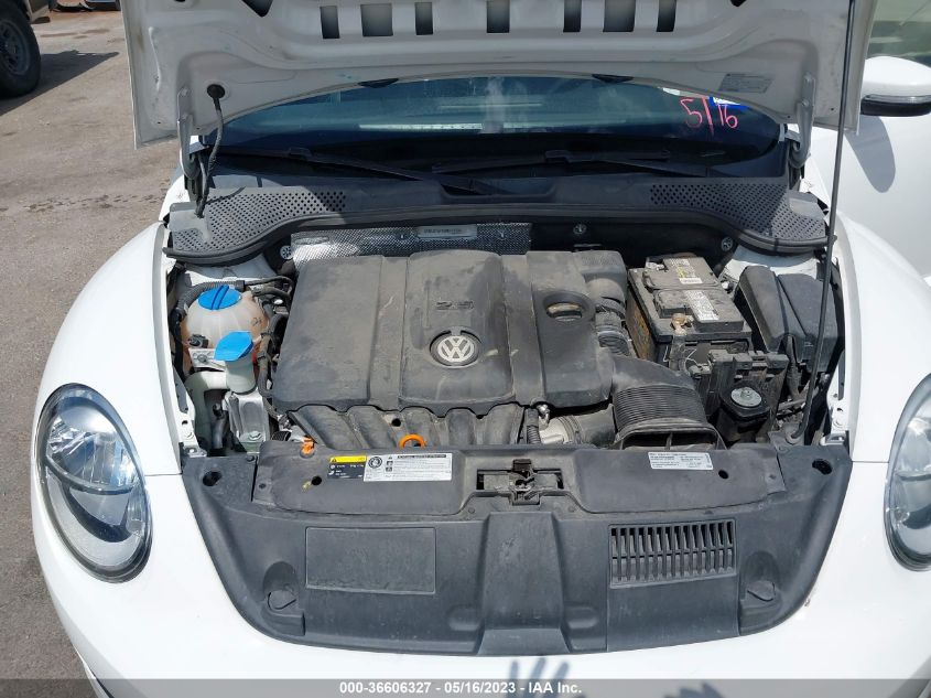 2013 VOLKSWAGEN BEETLE CONVERTIBLE 2.5L 3VW5X7AT3DM811598