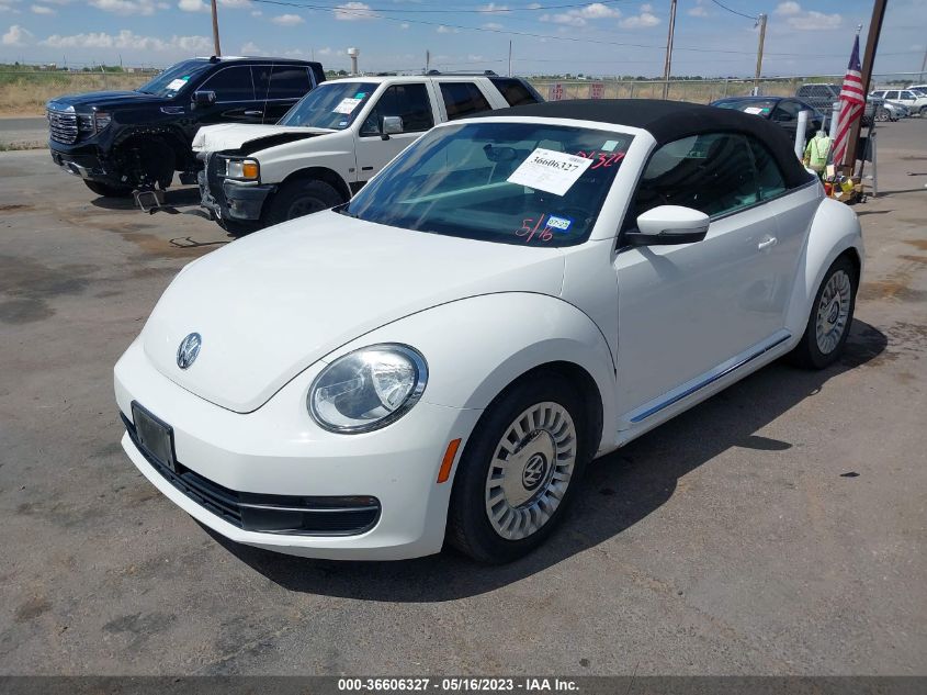 2013 VOLKSWAGEN BEETLE CONVERTIBLE 2.5L 3VW5X7AT3DM811598