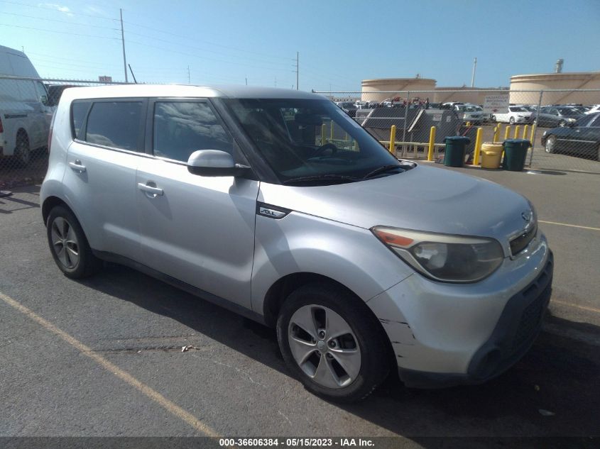 2015 KIA SOUL BASE - KNDJN2A23F7800955