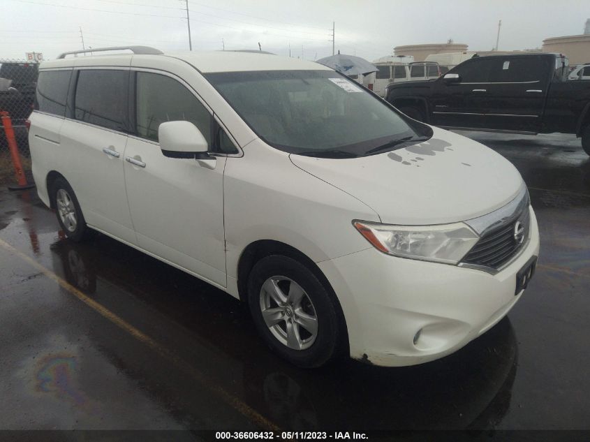 2013 NISSAN QUEST SV - JN8AE2KP6D9066957