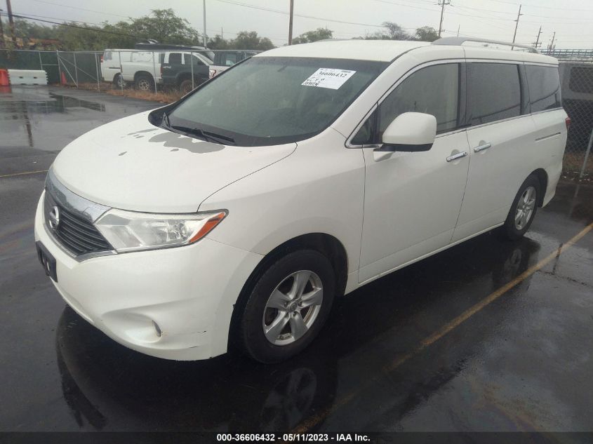 2013 NISSAN QUEST SV - JN8AE2KP6D9066957