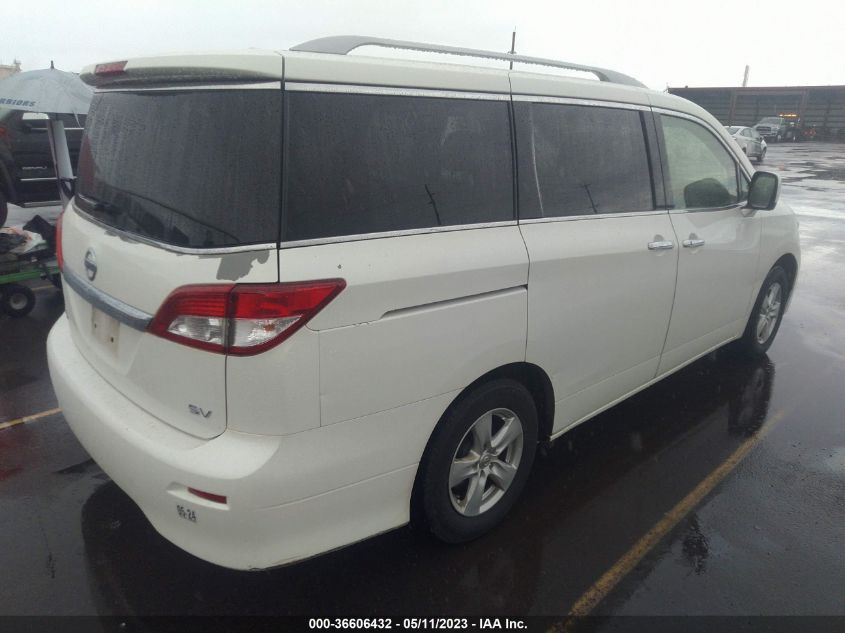 2013 NISSAN QUEST SV - JN8AE2KP6D9066957
