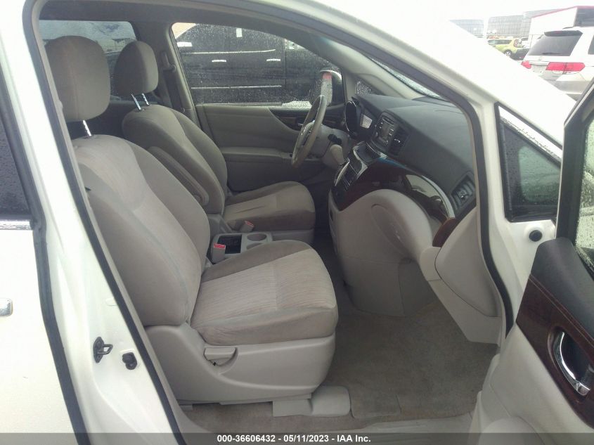 2013 NISSAN QUEST SV - JN8AE2KP6D9066957