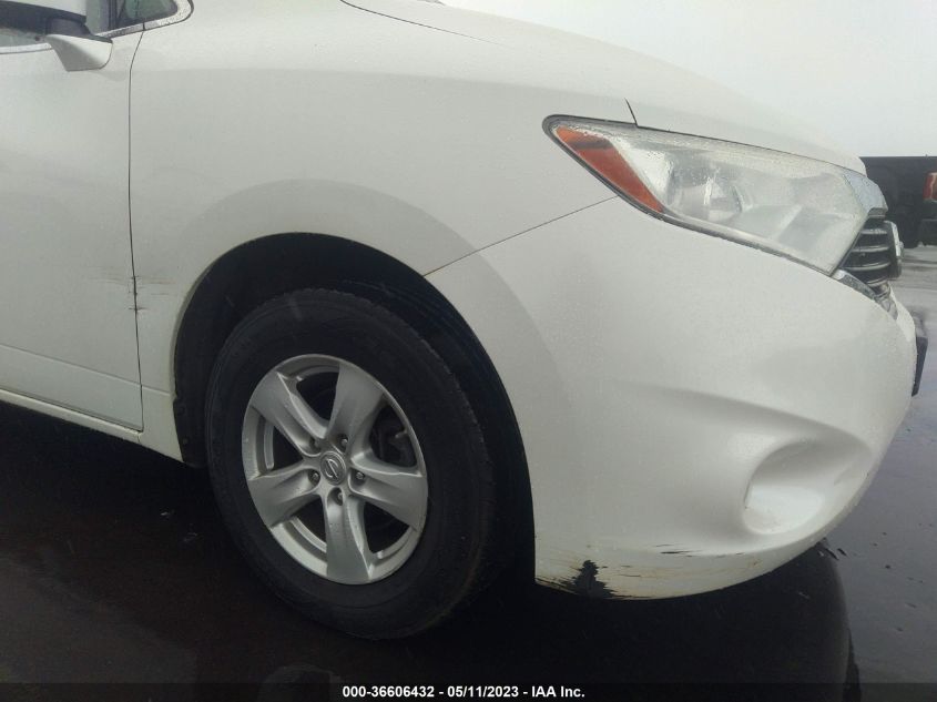 2013 NISSAN QUEST SV - JN8AE2KP6D9066957