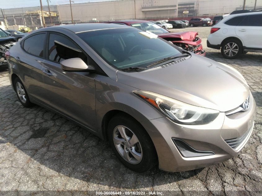 2014 HYUNDAI ELANTRA SE - 5NPDH4AE8EH509369