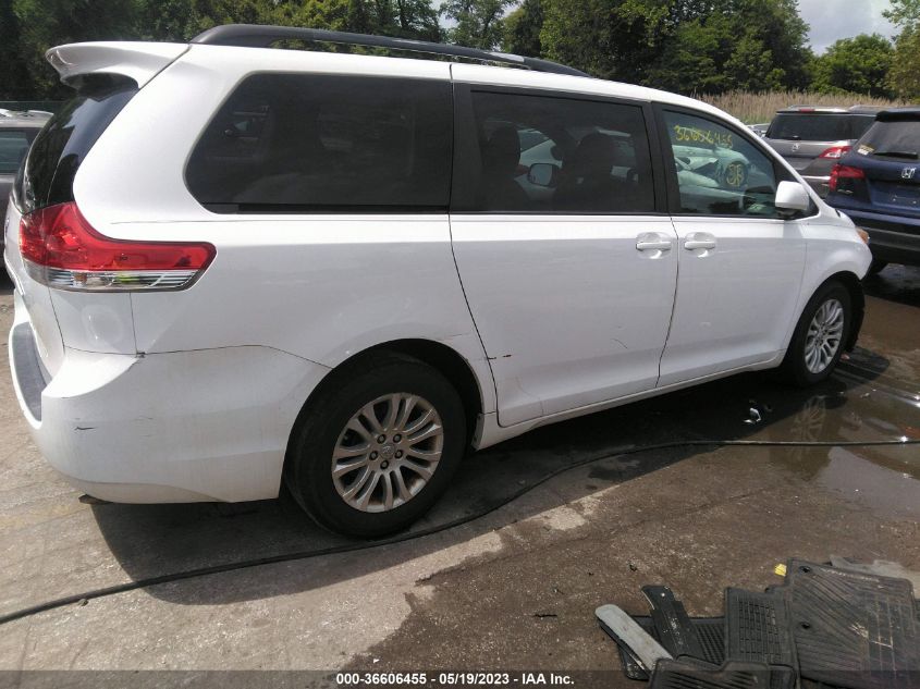 2013 TOYOTA SIENNA XLE AAS/XLE/LTD - 5TDYK3DC6DS352778